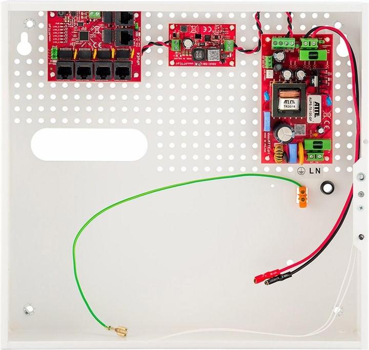 Actual product image Atte 5-PORT-POE-SWITCH WITH BUFFER CURRENT BATTEN IPUPS-5-11-F (6 Ports)