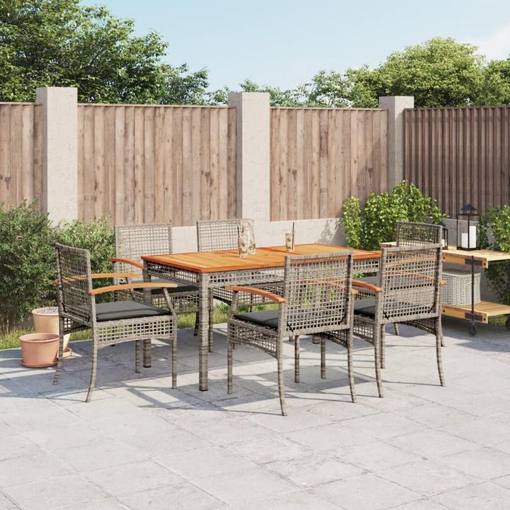 Produktbild vidaXL Garten Essgruppe (140 x 80 x 74 cm)