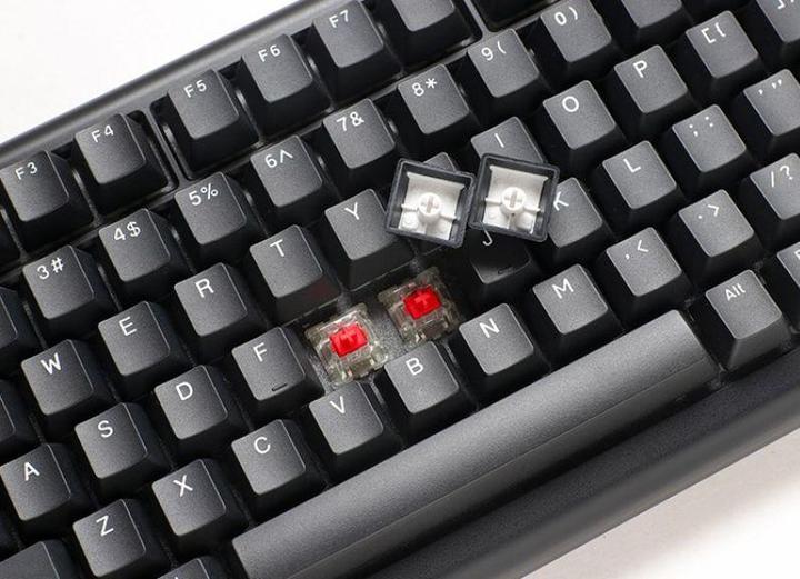 Produktbild Ducky Tinker 75 Gaming-Tastatur, RGB - MX-Speed Silver (ISO-DE) (DE, Kabelgebunden)