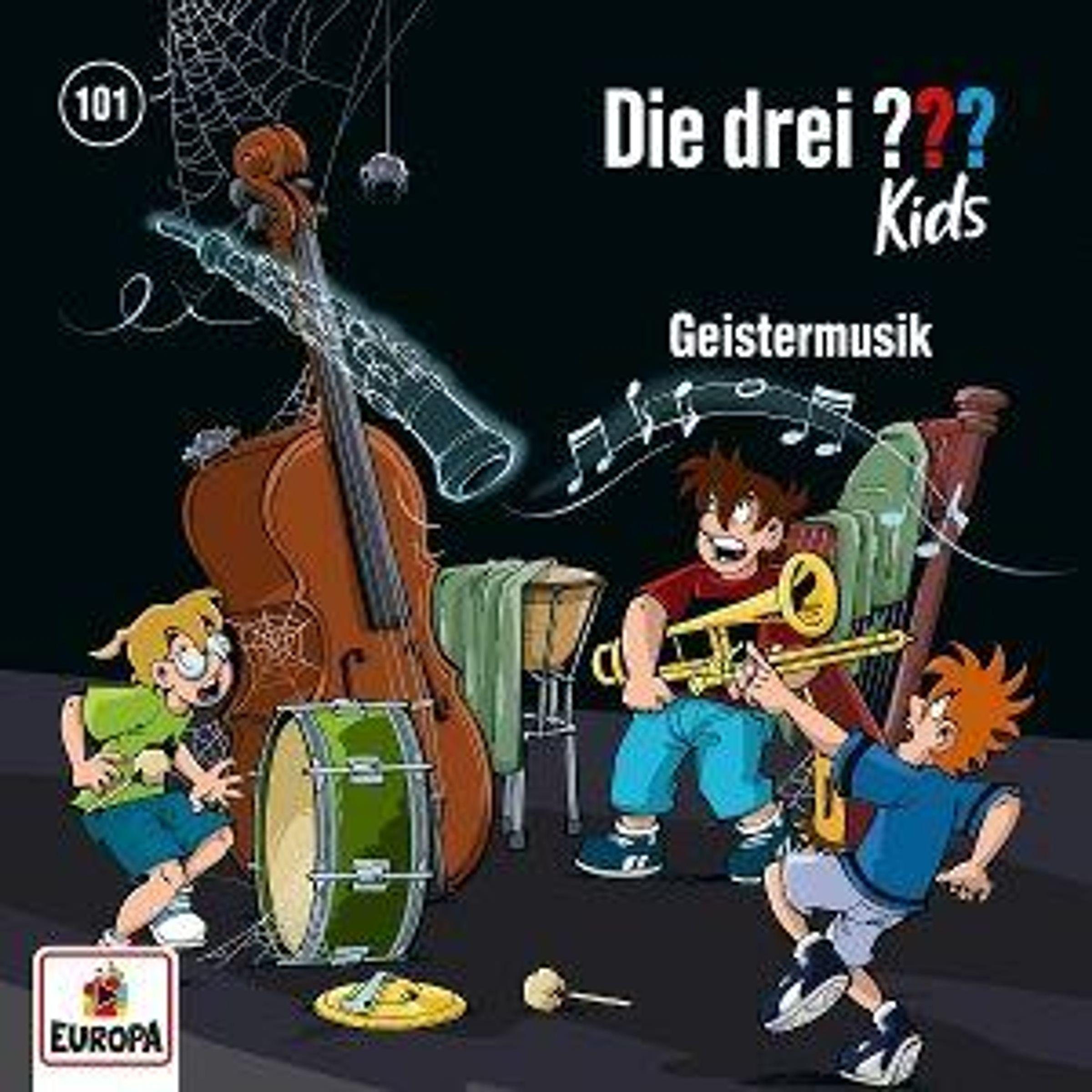 Europa Die drei??? kids 101 - Geistermusik (Boris Pfeiffer, Deutsch) (54117385)