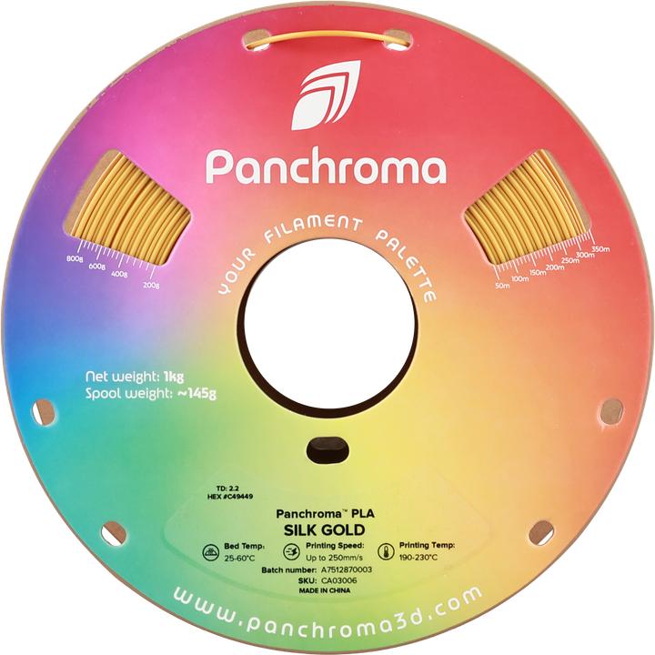 Actual product image Polymaker Panchroma™ PLA Silk (PLA, 1.75 mm, 1000 g)
