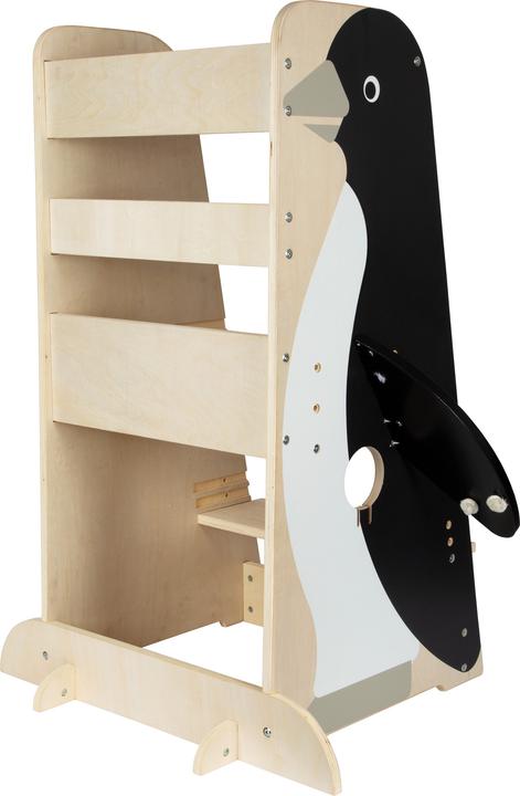 Actual product image small foot Penguin Learning Tower "Wildlife" (64 x 53 x 92 cm)