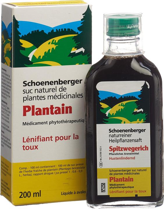 Produktbild Schönenberger Spitzwegerich Heilpflanzensaft Saft