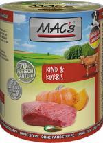 Produktbild MAC's DOG Rind & Kürbis (Adult, 1 Stk., 400 g)