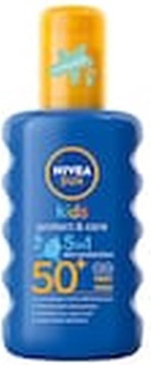 Actual product image NIVEA Sun Kids Protect & Care Sun Protective Moisturiser For Children Spf50 200Ml (Sun spray, SPF 50, 200 ml)