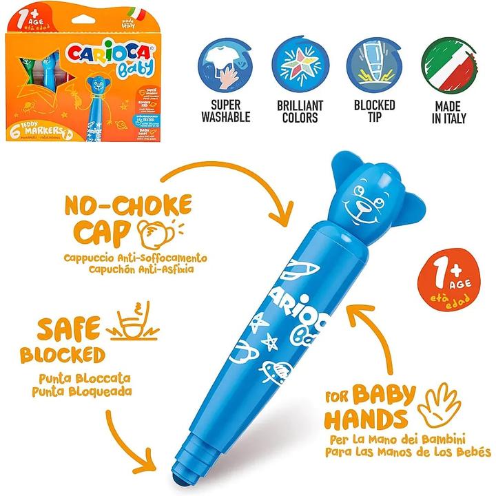 Produktbild Carioca Bastelset Baby (22x)
