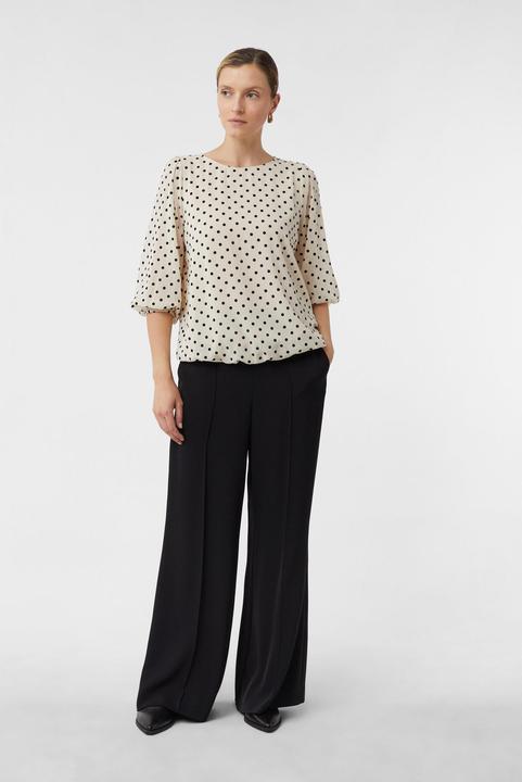 Immagine prodotto Comma Bluse Chiffonbluse mit Polka Dots und Elastiksaum (40)