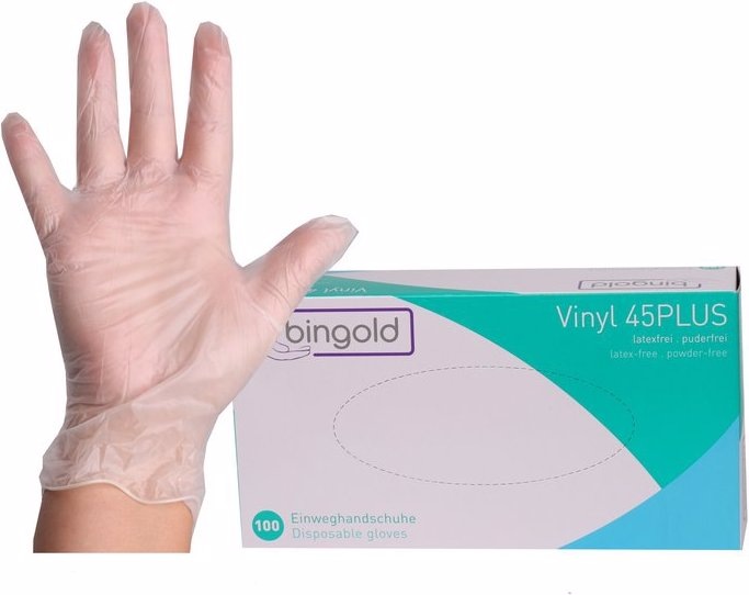 Produktbild Bingold Vinylhandschuhe (L)