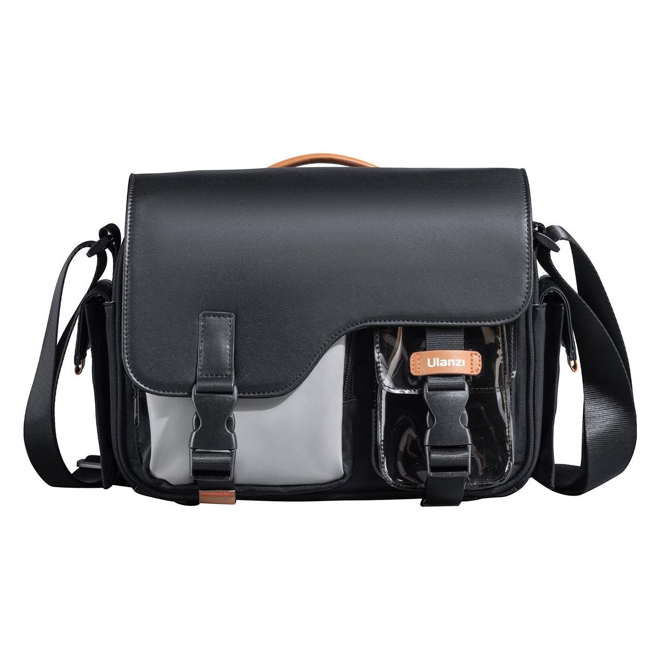 Ulanzi MS12 Messenger Bag (Zwart) (Camera Schoudertas), Cameratas, Zwart