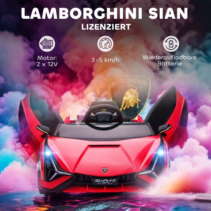 Actual product image Homcom Lamborghini (6 V)