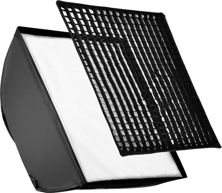 Immagine prodotto Walimex 4f. Supporto flash incl. softbox 60x60cm (Soft box, 60 cm)