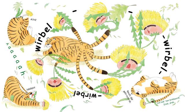 Produktbild Der Tiger und sein Löwenzahn (Deutsch, Gee Eun Lee, Ki-Hyang Lee, 2024)