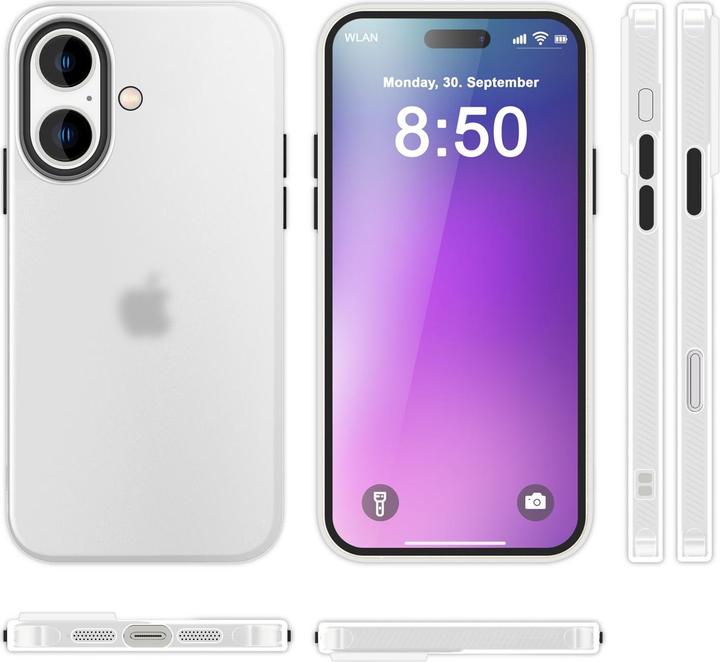 Image du produit Nalia Étui en silicone mat (Apple iPhone 16)