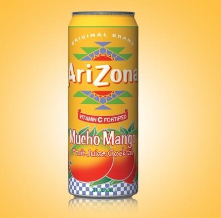 Actual product image AriZona Mucho Mango box 24 x 680 ml (24 x 68 cl)
