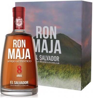 Actual product image RON Cran Reserva Familiar 8 Anos Box with 2 glasses (1 x 70 cl)