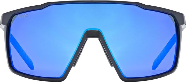 Uvex Sports mtn perform small (Matt black, Mirror Blue)