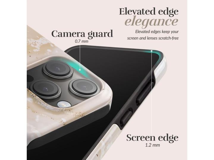 Actual product image Mio Back panel cover Gold Marble Magsafe Compatible for iPhone 17 Pro Max (Apple iPhone 17 Pro Max)