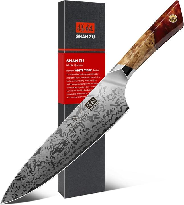 Produktbild Shan Zu White Tiger Series Küchenmesser (20 cm)