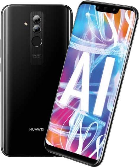 Actual product image Huawei Mate 20 Lite (64 GB, Black, 6.30", Hybrid Dual SIM, 4G)