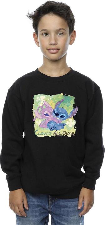 Immagine prodotto Disney Lilo And Stitch St Patrick's Day Clover Felpa Ragazzi (128)