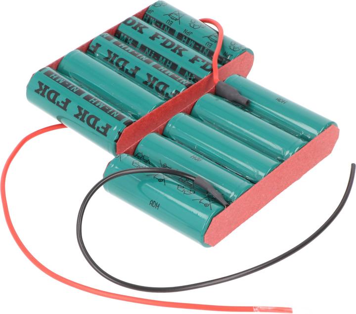 Image du produit XCell Kranakku NiCd 2x 6V 1400mAh ersetzt Teledirigent Loksteuerung 2464MX (6 V, 1400 mAh)