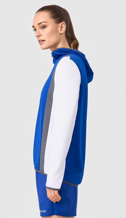 Actual product image Head Club 25 Tech Hoodie Damen Königsblau/Weiss (XXL)