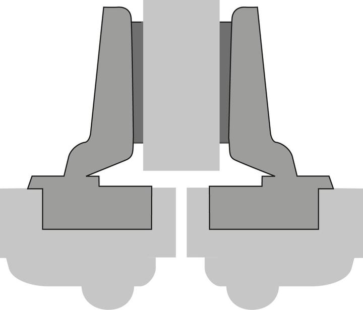 Actual product image Hettich Quick mount cup belts Intermat 9935