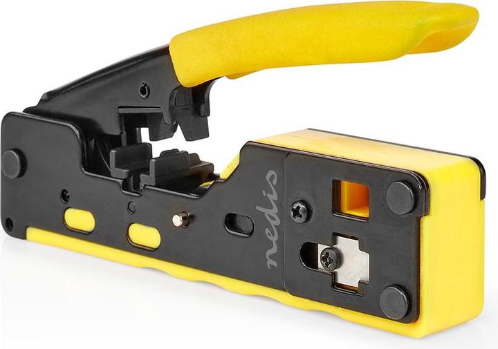 Image du produit Nedis Pince à sertir | CAT5 / CAT5e / CAT6 / CAT6a / CAT7 / RJ12 / RJ45 | Extraire / Couper / Pince
