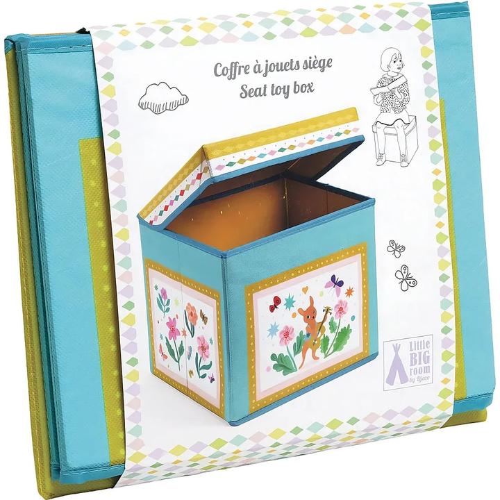Actual product image Djeco Covered wagon toy box