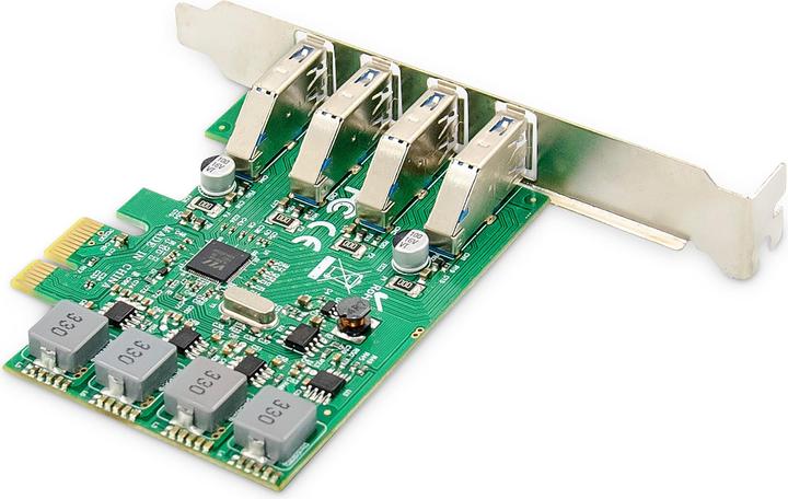 Image du produit Digitus Carte add-on PCI Express 4 ports USB 3.0