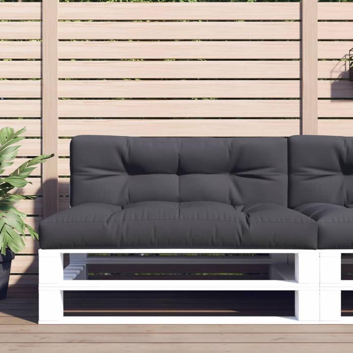 Actual product image vidaXL 10-piece garden lounge set with cushions (120 x 40 x 12 cm)