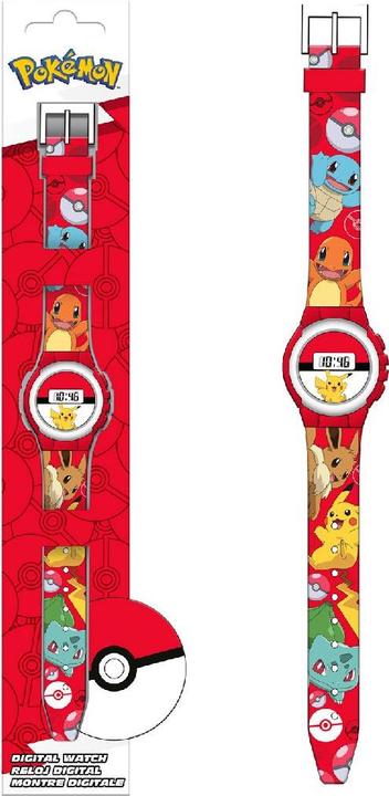 Immagine prodotto Euromic Pokemon Horlogue digitale (Orologio digitale, 36 mm)