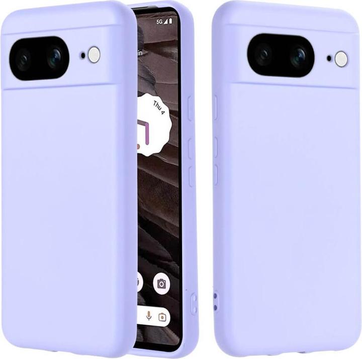 Produktbild Cover-Discount Google Pixel 8 - Silikon Gummi Hülle violett (Google Pixel 8)