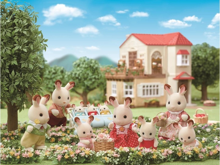 Immagine prodotto Sylvanian Families Famiglia di coniglietti di cioccolato NUOVO
