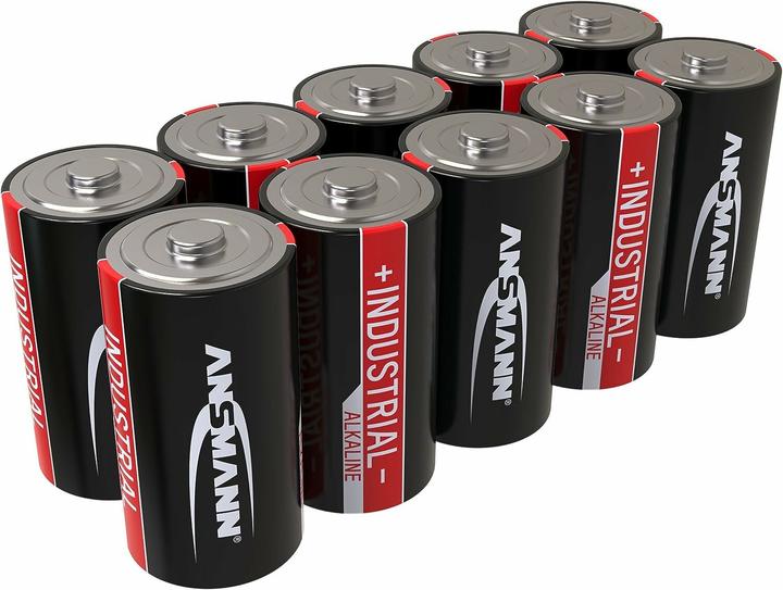 Actual product image Ansmann Industrial Baby Alkali-Manganese (10 pcs., C, 7200 mAh)