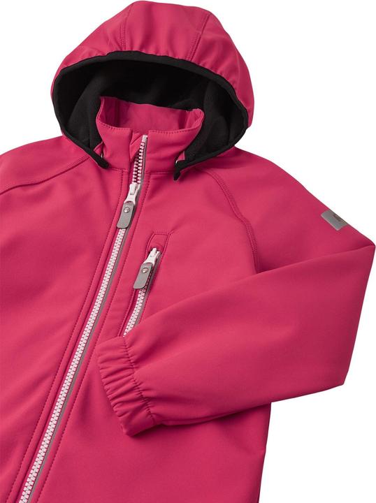 Actual product image Reima Kinder Softshell Jacke Vantti Bright Berry (128)