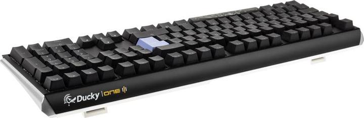 Produktbild Ducky One 3 Classic Black/White Gaming Tastatur, RGB LED - MX-Blue (DE, Kabelgebunden)