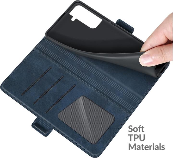 Actual product image Screenguard Samsung Galaxy S22+ CardLounge Leather Case (Samsung Galaxy S22+)