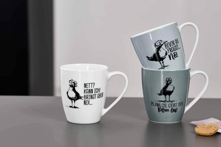 Produktbild Ritzenhoff & Breker Möwe Henkelbecher (360 ml, 6x)