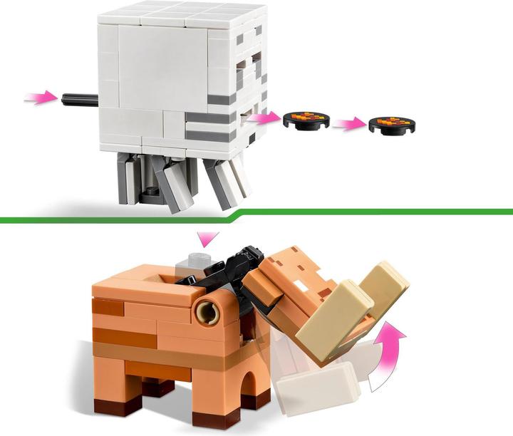 Actual product image LEGO Ambush at the Nether Portal (21255, LEGO Minecraft)