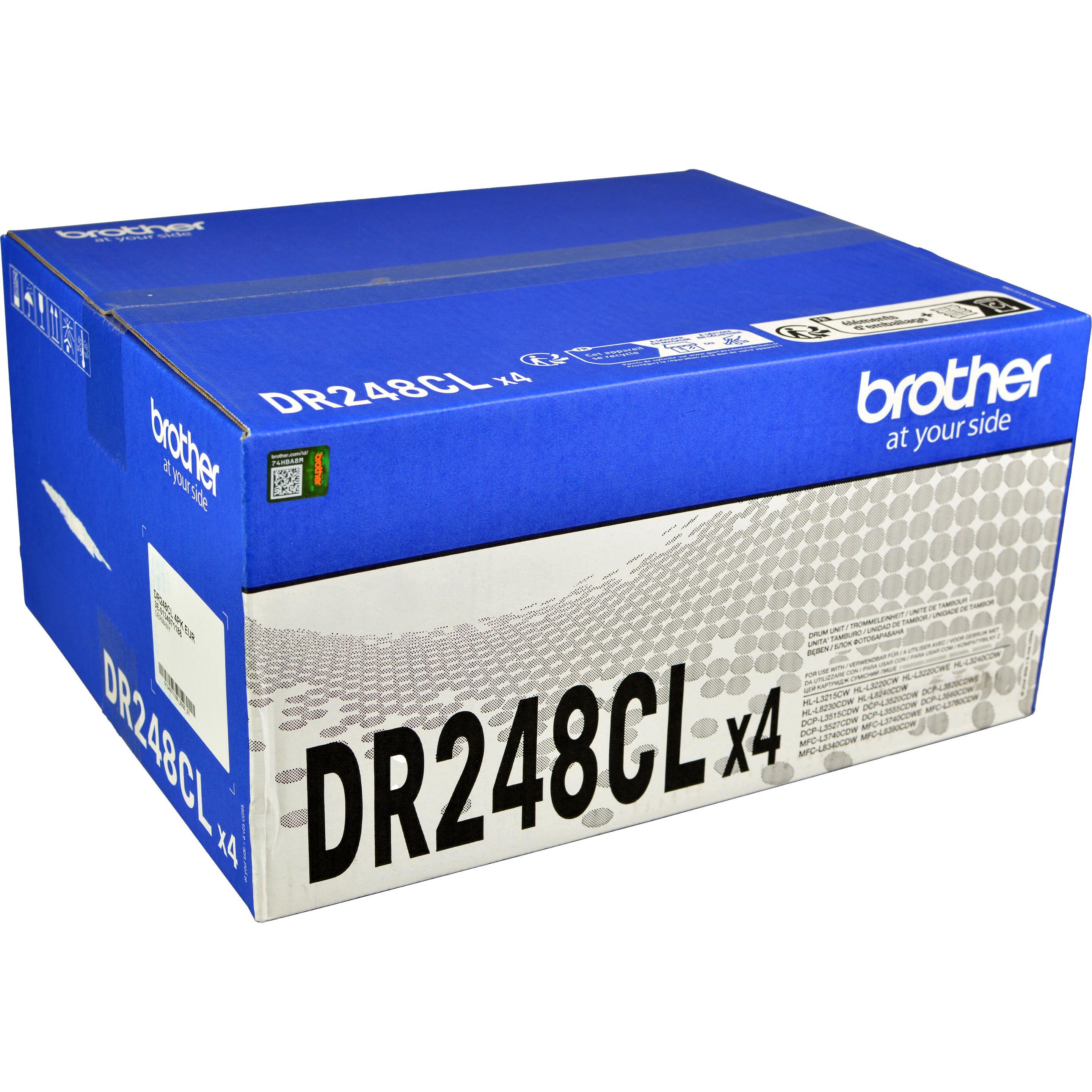 Thumbnail - Brother, Toner, DR248CL (M, BK, C, Y)