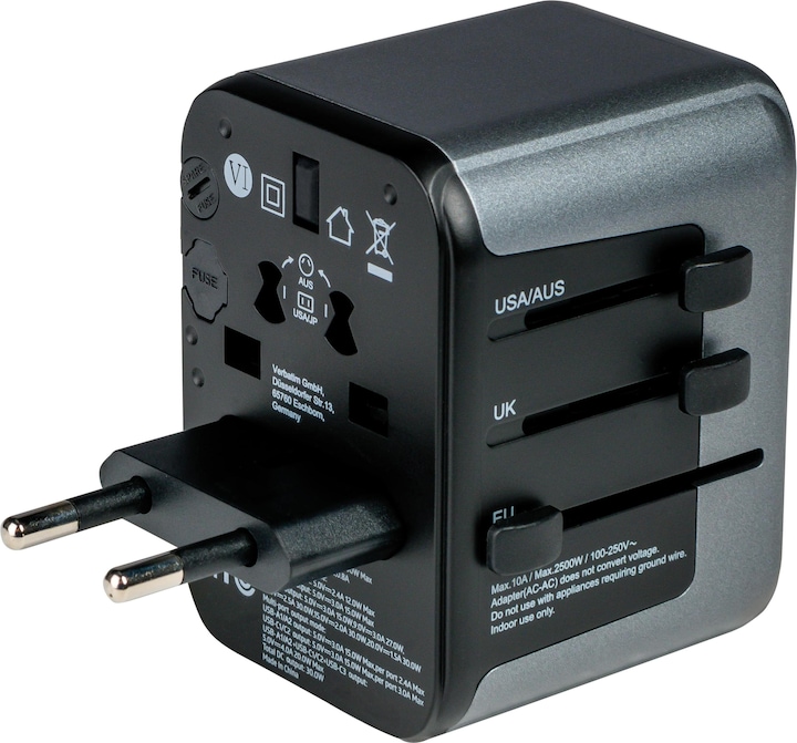 Verbatim Universal Travel Adapter