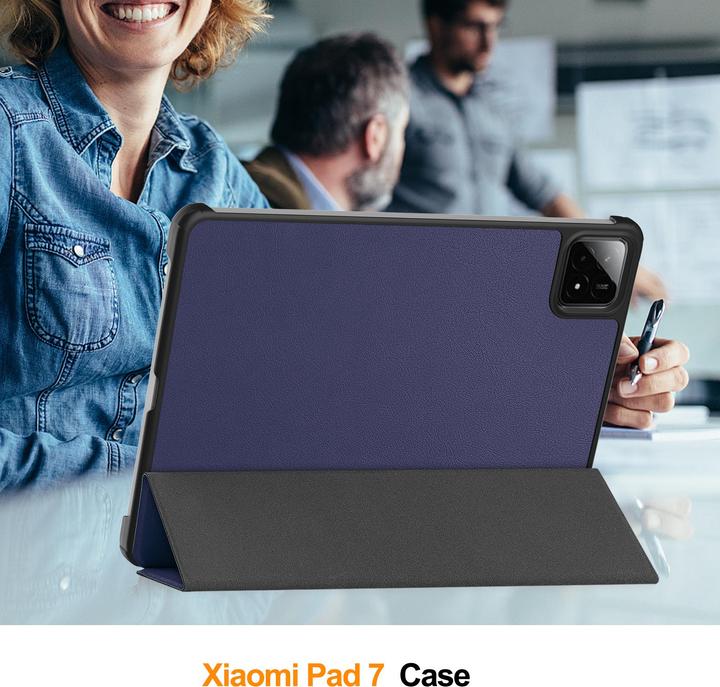 Produktbild Lobwerk Schutzhülle für Xiaomi Mi Pad 7 11.2 Zoll Slim Case Etui mit Standfunktion und Auto Sl... -> (Xiaomi Pad 7)