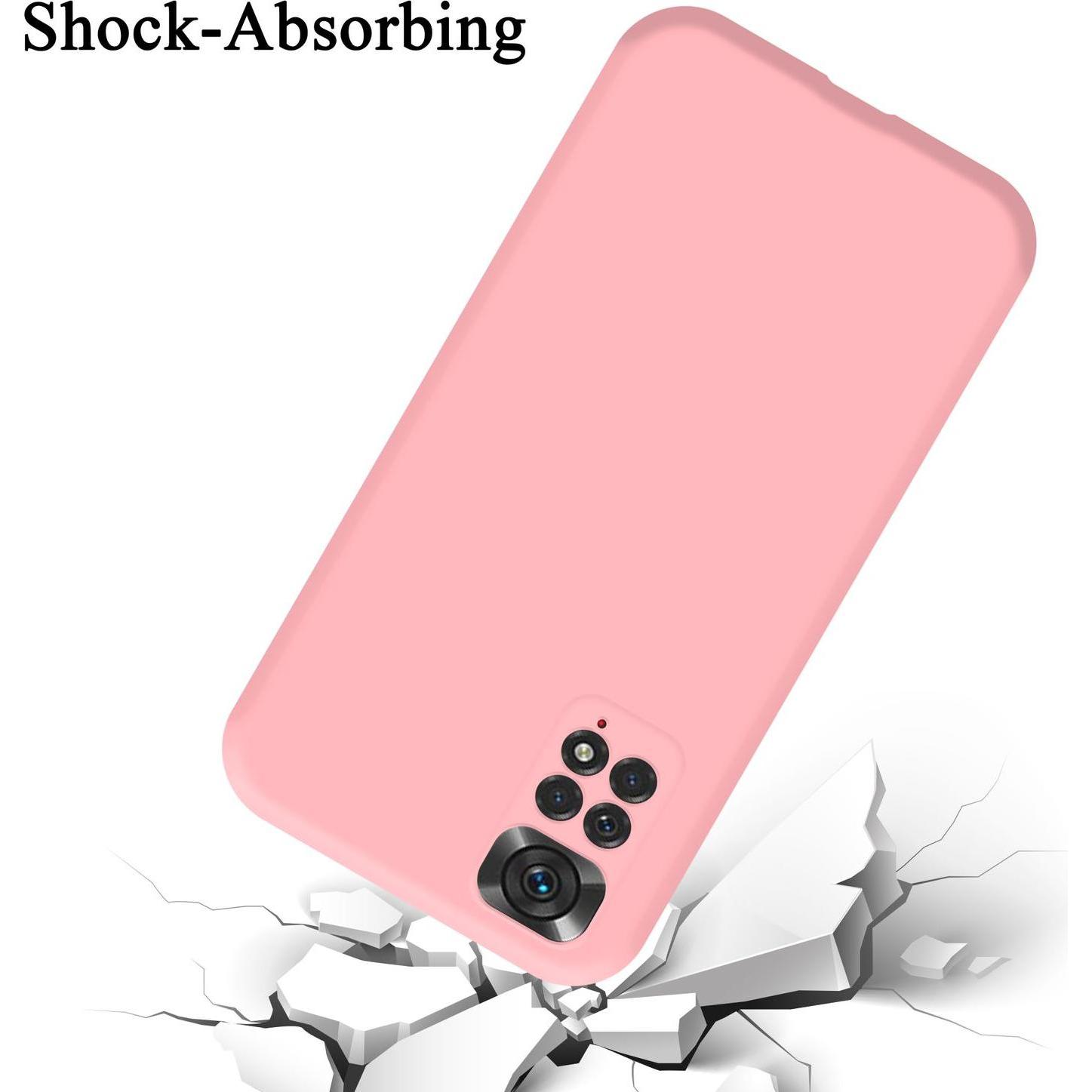 Thumbnail - Cadorabo TPU Liquid Silicone Case Hülle für Xiaomi RedMi NOTE 11 4G / 11S 4G (Xiaomi Redmi Note 11), Smartphone Hülle, R...