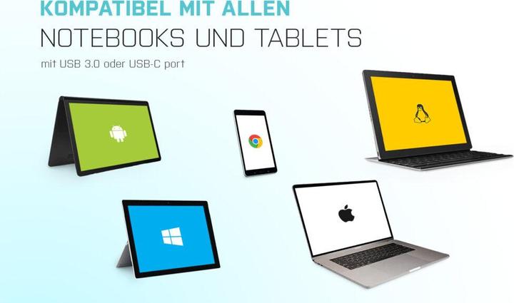 Produktbild i-tec USB zu HDMI (HDMI, 27 cm)
