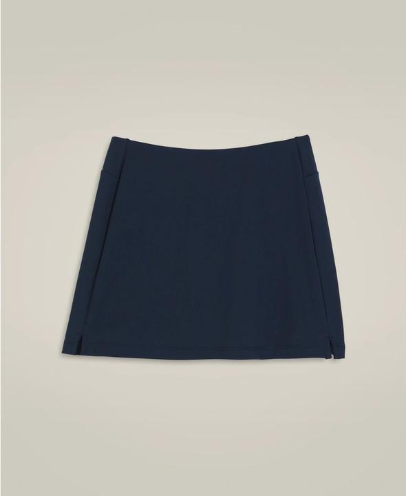 Actual product image Wilson Team Flat Front Skirt Girls Navy (M)