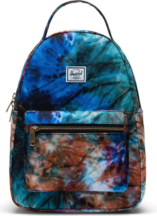 Blau, Grün, Schwarz, Summer Tie Dye, Violett