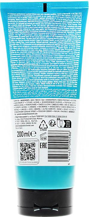 Actual product image L'Oréal Paris L'Oréal Professionnel - Care for sensitive hair Scalp Advanced Anti-Discomfort (Intense Soother) 2 (200 ml)