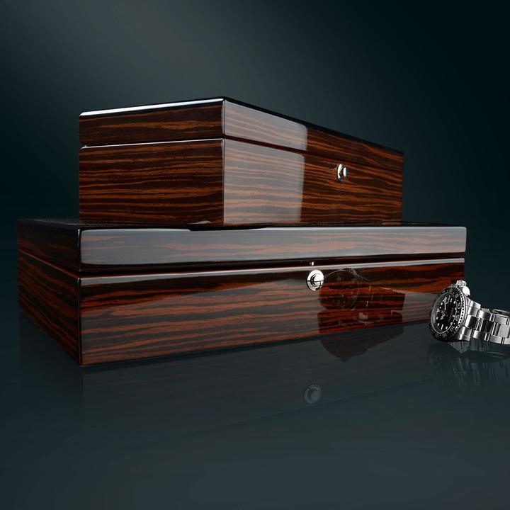 Produktbild Beco Uhrenbox Crystal 5 - Braun