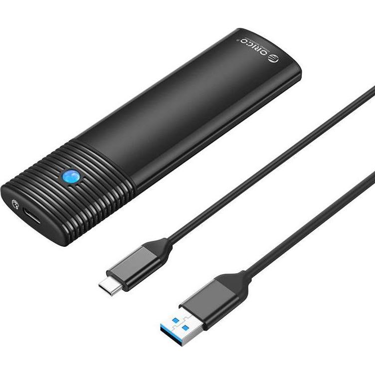 Thumbnail - Orico M.2 SATA external drive enclosure, PWM2-BK-EP, USB-C, 5Gbps (black) (M.2 2242, M.2 2260, M.2 2230, M.2 2280), Fest...